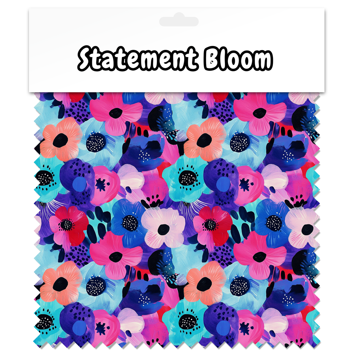 Statement Bloom | Luxe Smooth Bonded Polyester Fabric – Little Stitcher ...