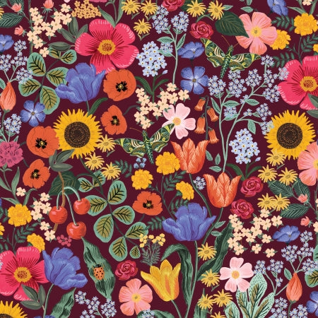 Curio: Blossom in Burgundy Curio: Blossom in Burgundy